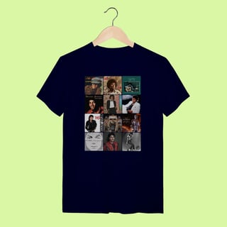 Nome do produto Camiseta Michael Jackson - Discografia