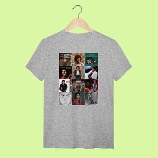 Nome do produto Camiseta Michael Jackson - Discografia