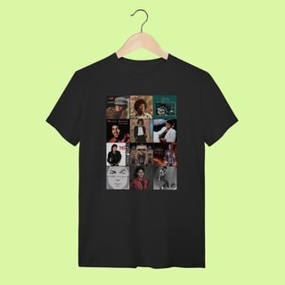 Nome do produto Camiseta Michael Jackson - Discografia
