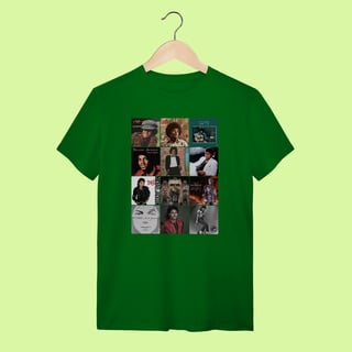 Nome do produto Camiseta Michael Jackson - Discografia