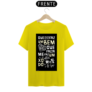 Nome do produto CAMISETA QUE FALTA ME FAZ UM XODÓ