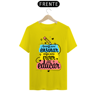 Nome do produto CAMISA APRENDE PARA ENSINAR 