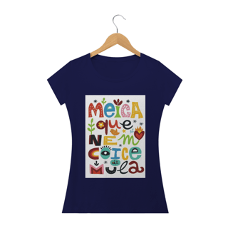 Nome do produto CAMISETA MEIGA QUE NEM COICE DE MULA