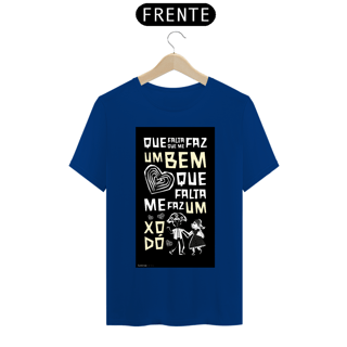 Nome do produto CAMISETA QUE FALTA ME FAZ UM XODÓ
