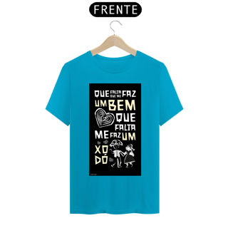 Nome do produto CAMISETA QUE FALTA ME FAZ UM XODÓ