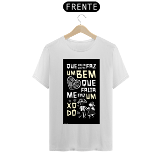 Nome do produto CAMISETA QUE FALTA ME FAZ UM XODÓ