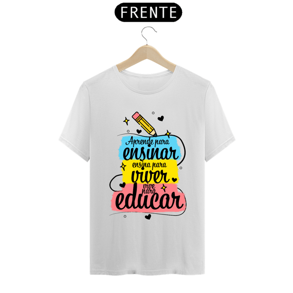 CAMISA APRENDE PARA ENSINAR 