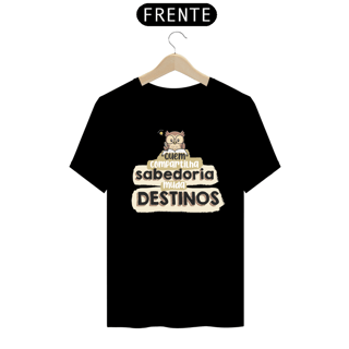 Nome do produto CAMISA QUEM COMPARTILHA SABEDORIA MUDA DESTINOS