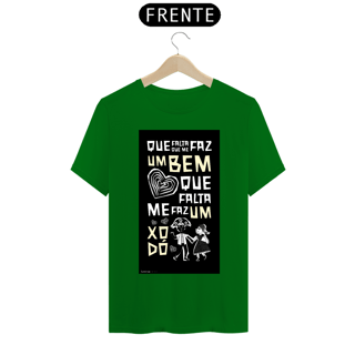 Nome do produto CAMISETA QUE FALTA ME FAZ UM XODÓ