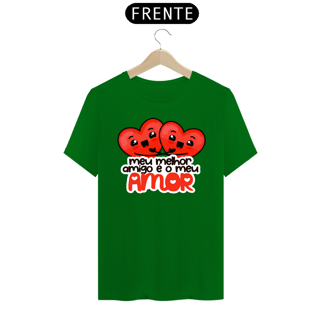 Nome do produto CAMISA MEU MELHOR AMIGO É O MEU AMOR