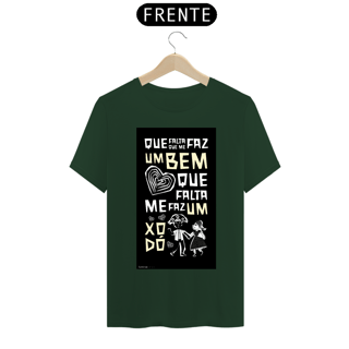 Nome do produto CAMISETA QUE FALTA ME FAZ UM XODÓ