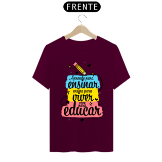 Nome do produto CAMISA APRENDE PARA ENSINAR 