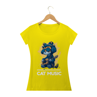 Nome do produto BABY LOOK CAT MUSIC