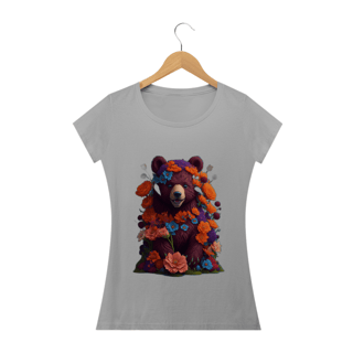 Nome do produto BABY LOOK BEAR FLOWERS