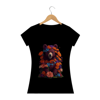 Nome do produto BABY LOOK BEAR FLOWERS