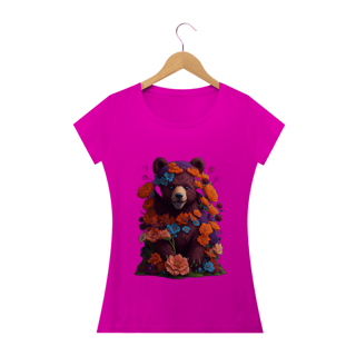 Nome do produto BABY LOOK BEAR FLOWERS