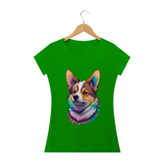 Nome do produto BABY LOOK DOG COLORS