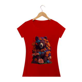 Nome do produto BABY LOOK BEAR FLOWERS