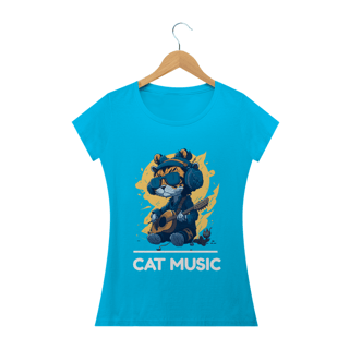 Nome do produto BABY LOOK CAT MUSIC
