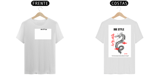 Nome do produto Camiseta T-shirt Rpime Ink syle Branca