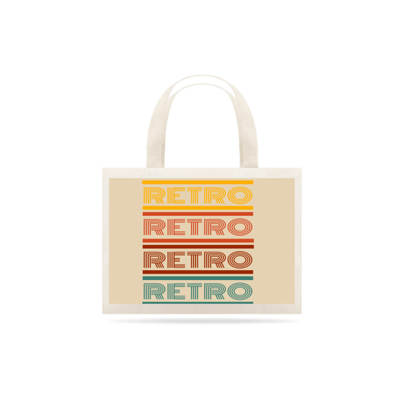 Ecobag grande retrô