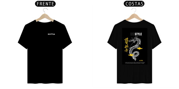 CAmiseta T-shirt prime Preta