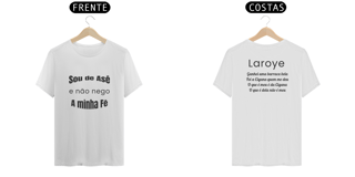 Nome do produto Camisa com frase de asé