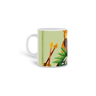Nome do produto Caneca com estampa do orixa Oxossi