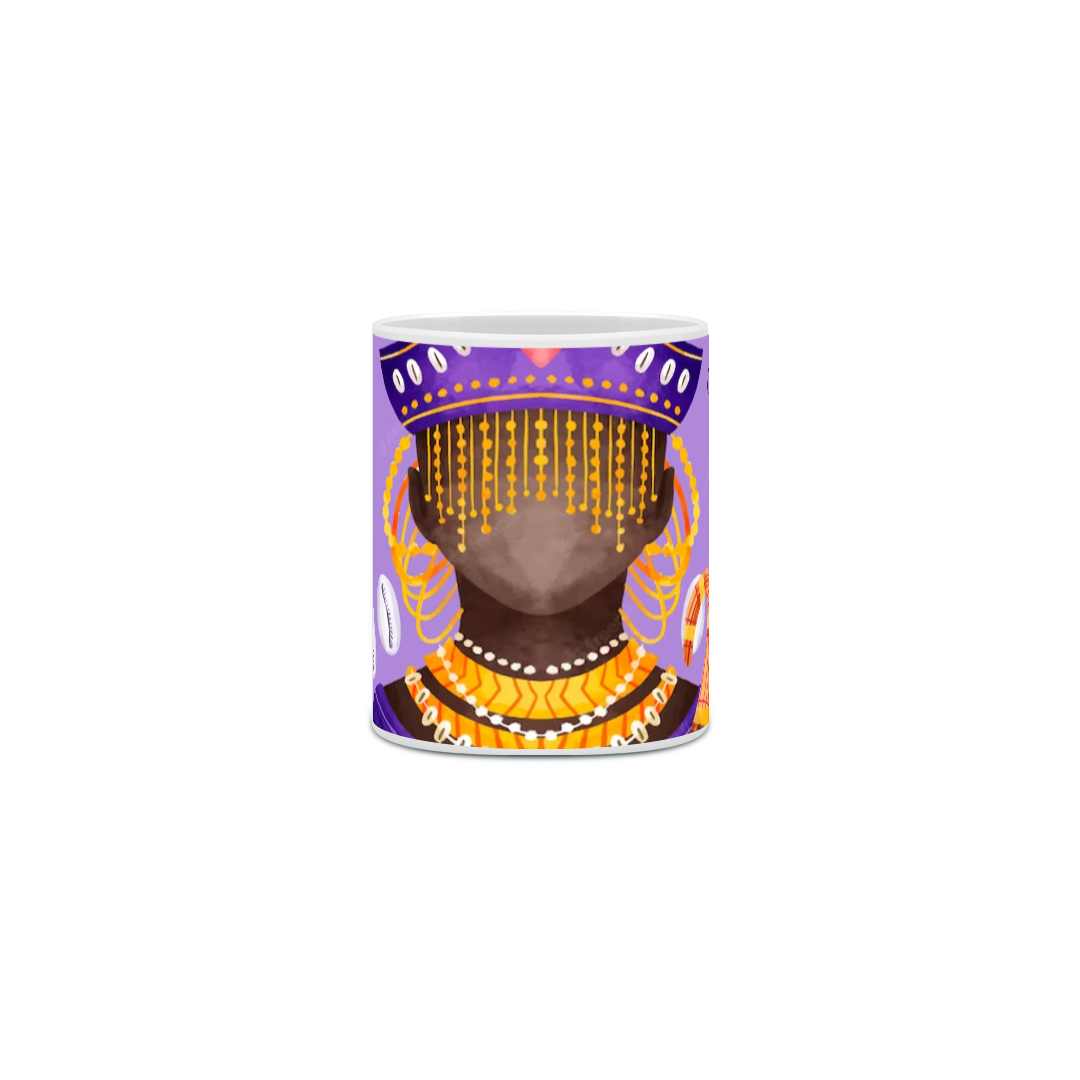 Nome do produto: Caneca com estampa do orixa Nanã