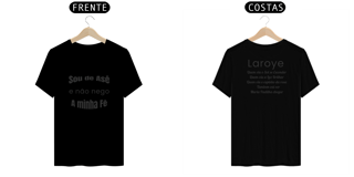 Nome do produto Camisa com frase de asé