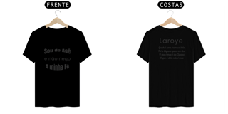 Nome do produto Camisa com frase de asé