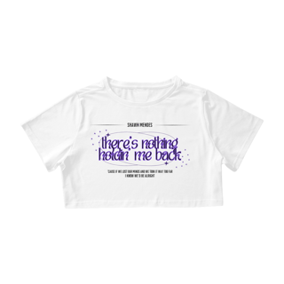 Camiseta Cropped Shawn Mendes - TNHMB