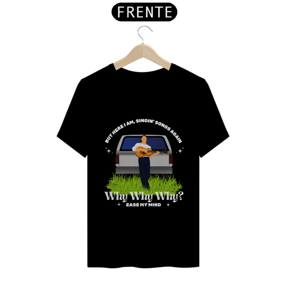 Camiseta Shawn Mendes - Why Why Why (Frente única)