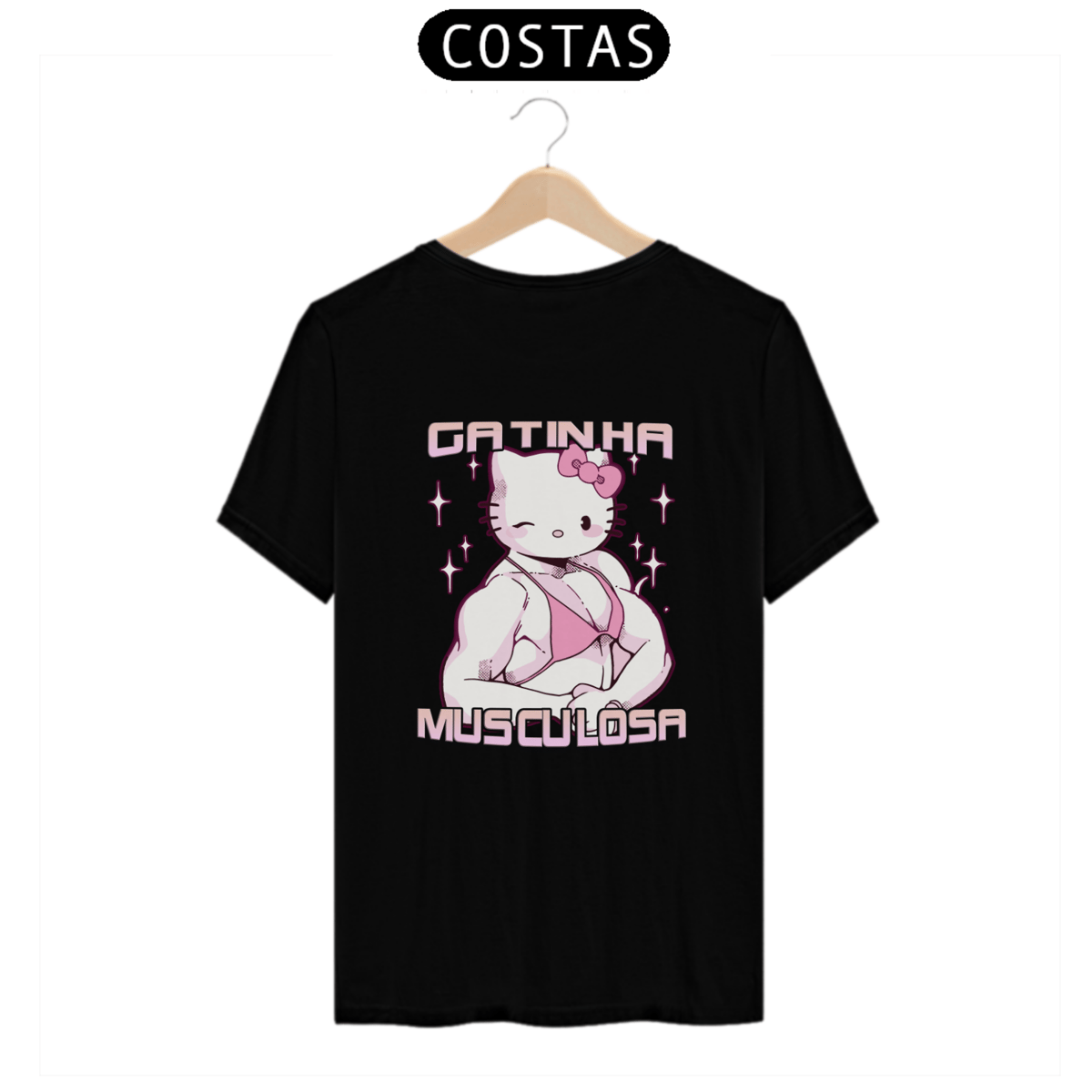 Nome do produto: GATINHA MUSCULOSA - COSTAS