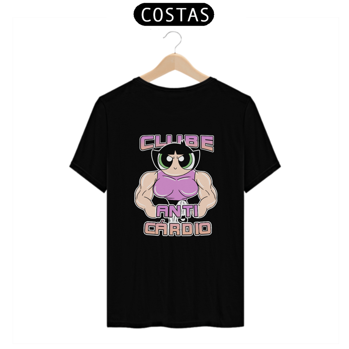 Nome do produto: CLUBE ANTI-CÁRDIO - COSTAS