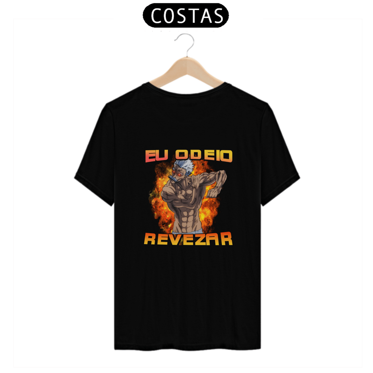 Nome do produto: EU ODEIO REVEZAR - COSTAS