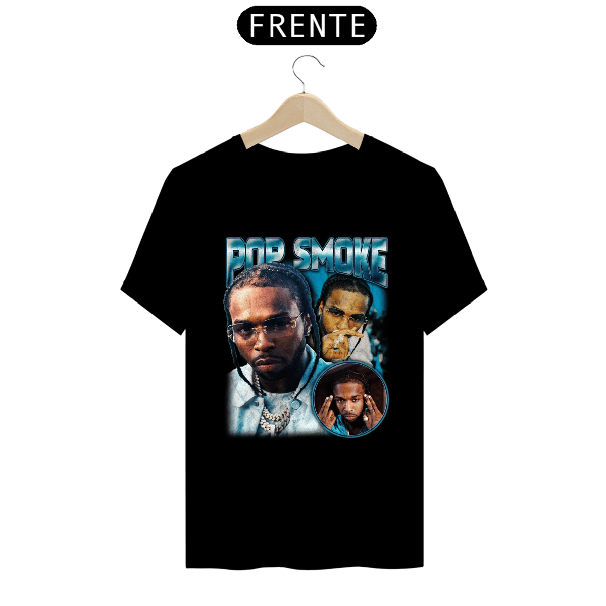 Nome do produto: Camisa Pop Smoke