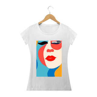 Nome do produto Camiseta Minimalista com Arte Digital  - #Autenticidade 0001