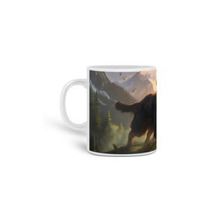 Nome do produto Caneca Bernese com Arte Digital - #Autenticidade 0011