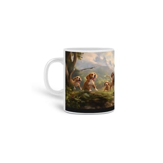 Nome do produto Caneca Beagle com Arte Digital - #Autenticidade 0002