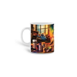 Nome do produto Caneca Bulldog Francês - Com Arte Digital - #Autenticidade 0015