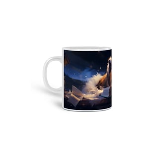 Nome do produto Caneca Pastor de Shetland com Arte Digital - #Autenticidade 0004