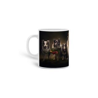Nome do produto Caneca Pastor de Shetland com Arte Digital - #Autenticidade 0018