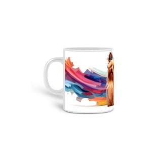 Nome do produto  Caneca Yorkshire com Arte Digital - #Autenticidade 0025