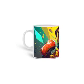 Nome do produto Caneca Boxer com Arte Digital - #Autenticidade 0004
