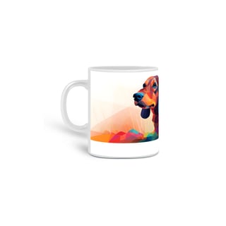 Nome do produto Caneca Dachshund(Salsicha) com Arte Digital - #Autenticidade 0006