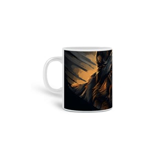 Nome do produto Caneca Pastor Alemão com Arte Digital - #Autenticidade 0015