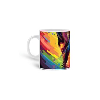 Nome do produto Caneca Pastor Alemão com Arte Digital - #Autenticidade 0017