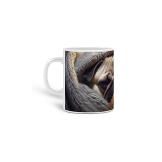 Nome do produto Caneca Pug com Arte Digital - #Autenticidade 0005