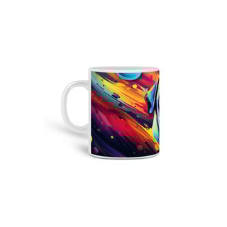Nome do produto Caneca Pug com Arte Digital - #Autenticidade 0016